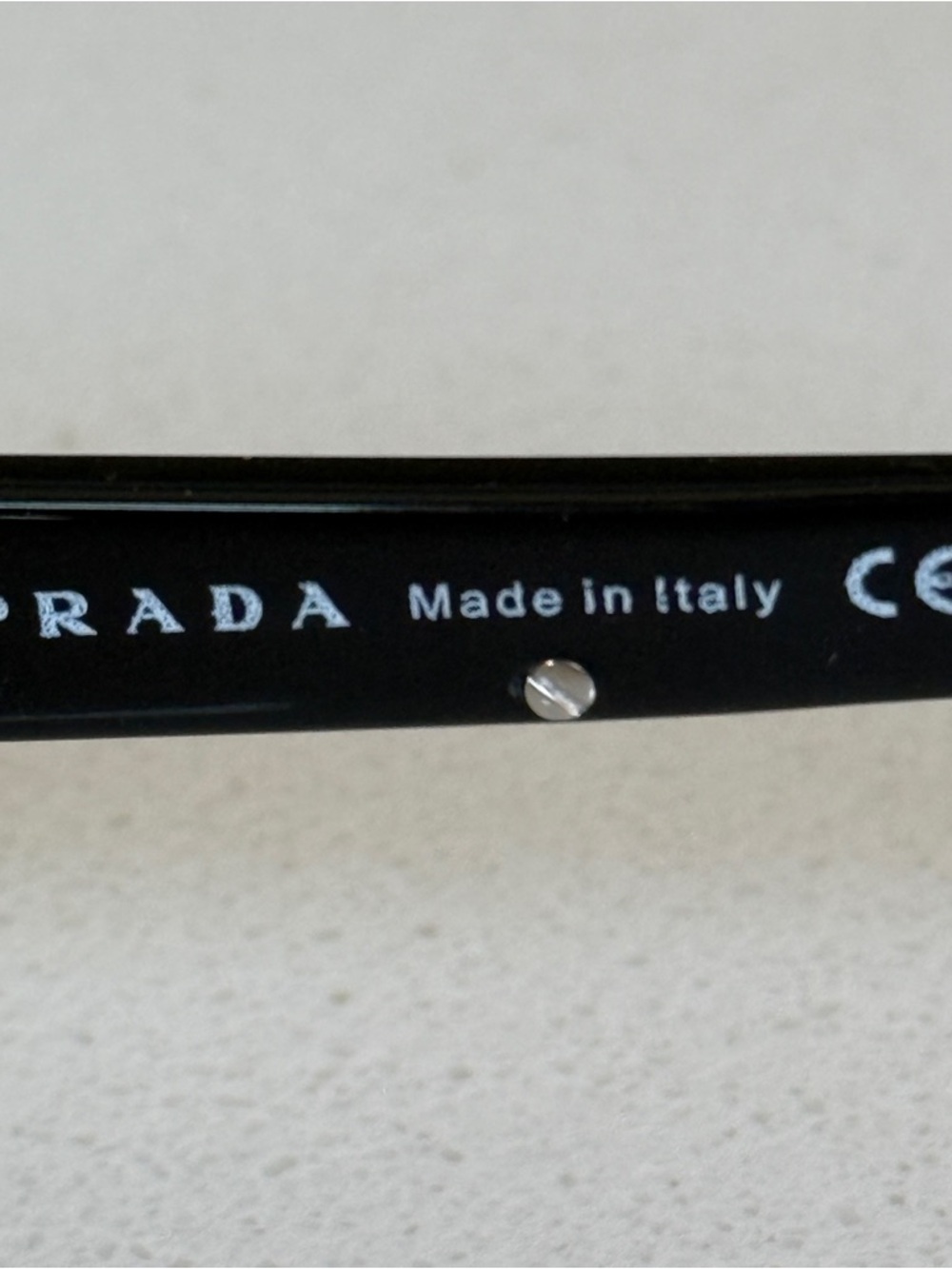 Prada Black Oval Sunglasses - Picture 6 of 11